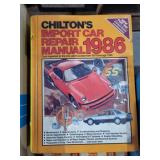 Chilton - 1986 Import Car Repair Manual