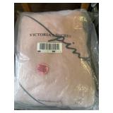 Pink Victorias Secret throw blanket