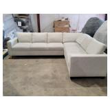 Thomasville - 2 PC Grey Fabric Sectional Set