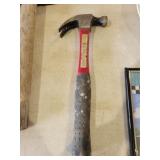 Red Metal Claw Hammer