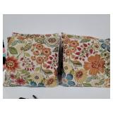 Four Floral Decor Throw Pillows