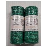 Two Rolls Of Decorative Mesh