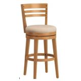 Hillsdale - Wood Ladderback Bar Stool (In Box)