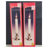 Brass Candle Light (2) (In Box)