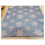 Blue Snowflake Holiday Place Mats (3)