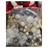 Bag of Christmas bulbs