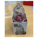 Mikasa crystal bell with box