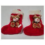 Two Reindeer Christmas Stockings