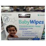 Kirkland fragrance free baby wipes