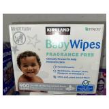 Kirkland fragrance free baby wipes