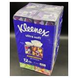 Kleenex 12pk hypoallergenic tissues