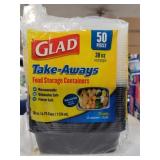 Glad - Take Away Food Storage Containers