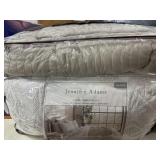 Jennifer Adams QN 6pc comforter set (tan)