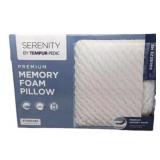 Serenity tempur-pedic standard memory foam pillow