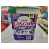 Cascade Platinum Plus Dishwasher Pacs