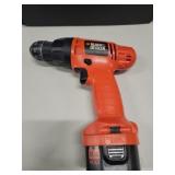 Black And Decker Drill And Battery