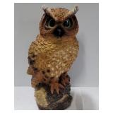 Green Horned Owl Decoration