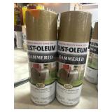 Rust-Oleum spray paint (Gold) x2