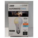 Feit Electric - 60W Automatic Timer Light