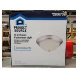 Project Source - 13" Round Light (In Box)