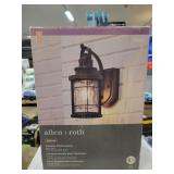 Allen + Roth Berlin Outdoor Wall Lantern (In Box)