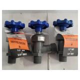 (3) Boiler Drain Valves