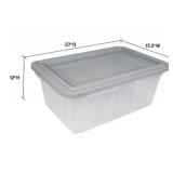 Project S - 15 Gal. Storage Tote W/Lid