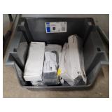 Grey Storage Bin W/Deep Impact Sockets