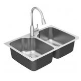 American Standard (33" x 22") Kitchen Sink (In