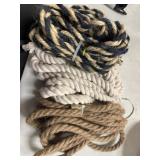 Nautical rope decor