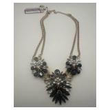 BLACK STONE NECKLACE