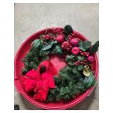 Holiday Wreath In Case