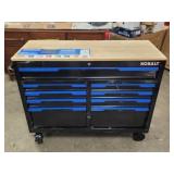 Kobalt - 9 Drawer 46" Mobile Workstation