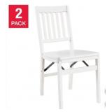 Stakmore (2 Pack) Foldable Chairs (In Box)