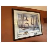 Kevin Snelling Signed Duck Print