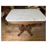 Victorian Marble Top Occasional Table
