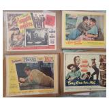 4 Vintage Movie Posters/Lobby Cards