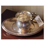 Sterling Silver Cup & Reed & Barton Underplate