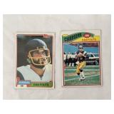 Two Dan Fouts Football Cards