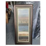 Large Abstract Framed Print