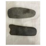 2- Native American Celt / Axe Heads