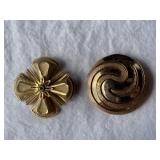 2 Vintage Brooches