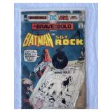 Batman & Sargen Rock Comic Book