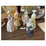 5 Avon Porcelain Figurines