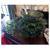 Lot of Green Glass