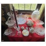 Lot of Glass and Porcelain