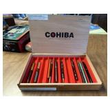 Cohiba Cigar Box & Pens