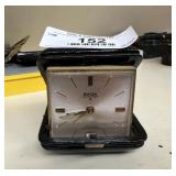 Vintage Swiss Travel Alarm Clock