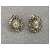 Opal Estate Earrings