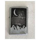 Night Mountain Scene Zippo Lighter